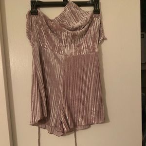 Velvet romper
